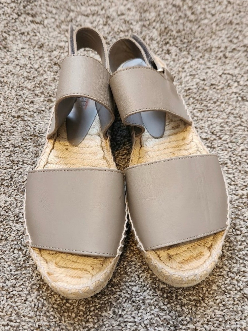 Vince- Emilia Espadrille Platform Sandals Size 7m